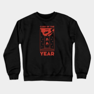 The Tower Tarot Card of The Year Crewneck Sweatshirt